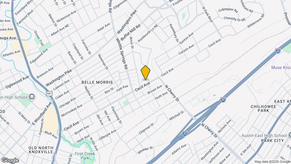 2451 Cecil Ave Mapa y Detalles de la Ubicación