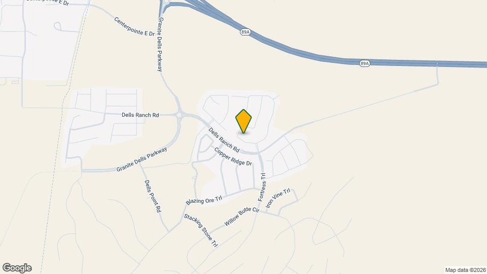 5388 Rocky Vista Dr Map and Location Details