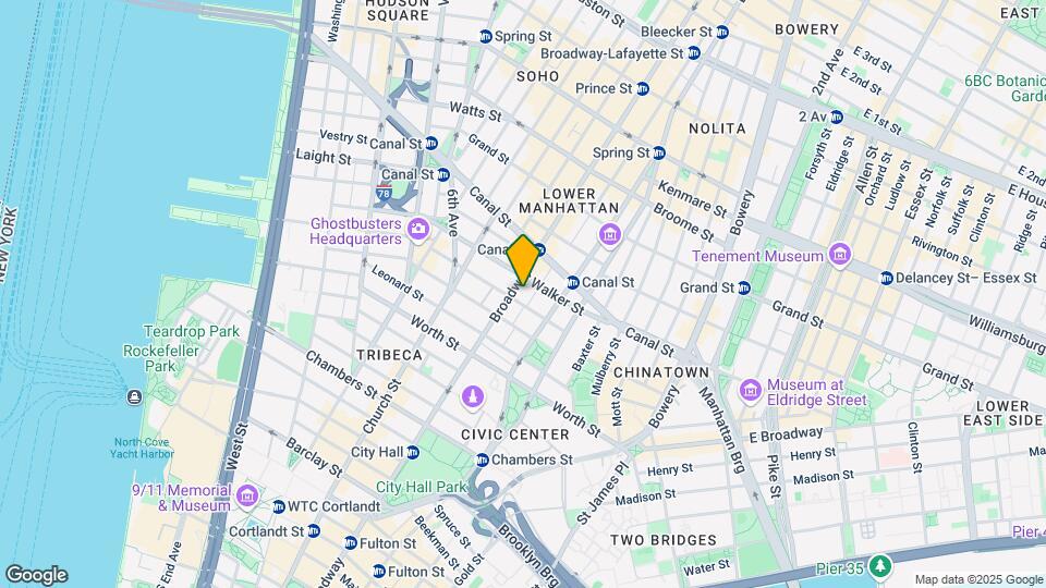 388 Broadway Mapa y Detalles de la Ubicación