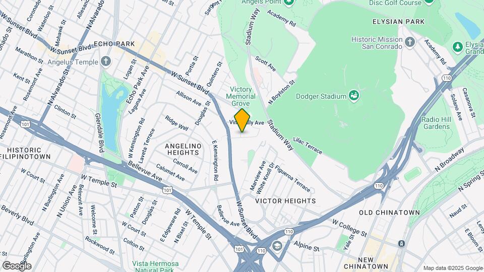 1235-1239 Innes Ave Mapa y Detalles de la Ubicación