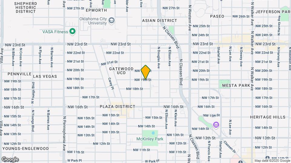 1512 NW 19th St Mapa y Detalles de la Ubicación