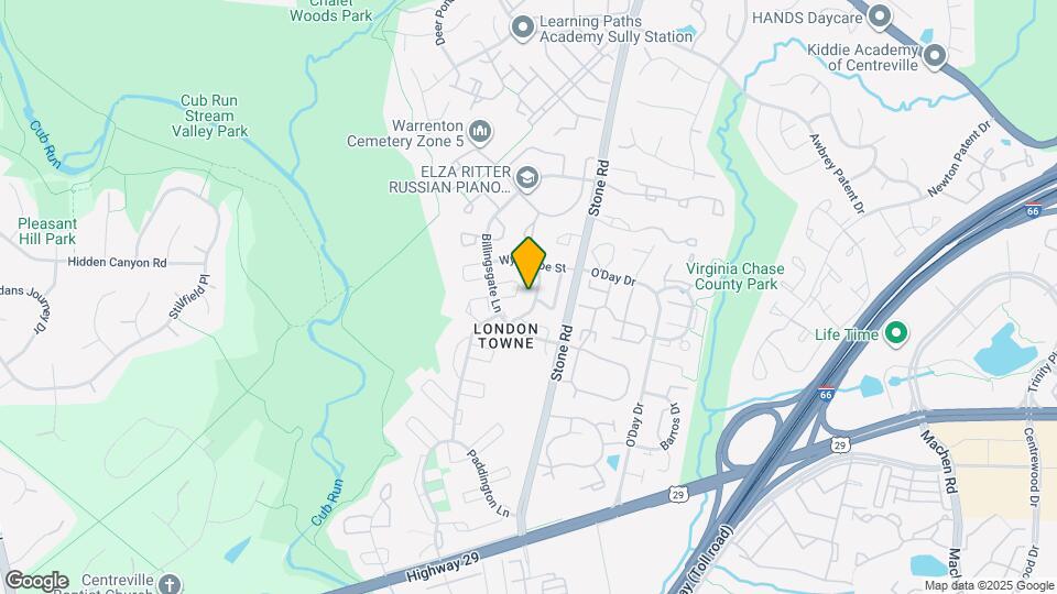 6020 Regents Park Rd Map and Location Details