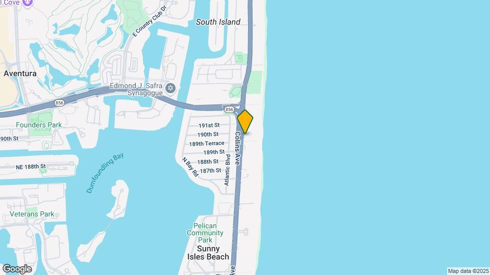 18975 Collins Ave Map and Location Details