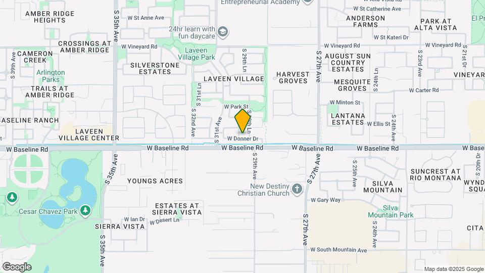 7417 S 30th Ave Map and Location Details