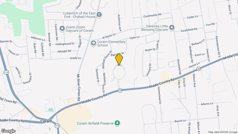 36 Country Club Dr Map and Location Details