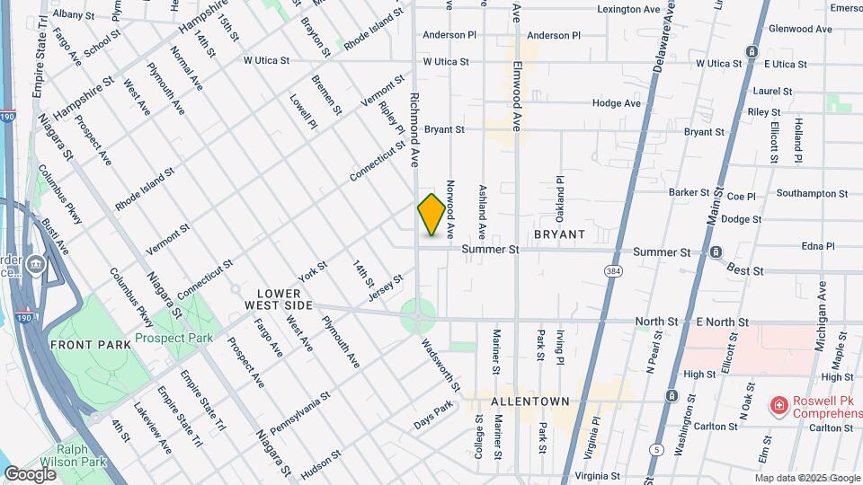 Frank A. Sedita Apartments Map and Location Details