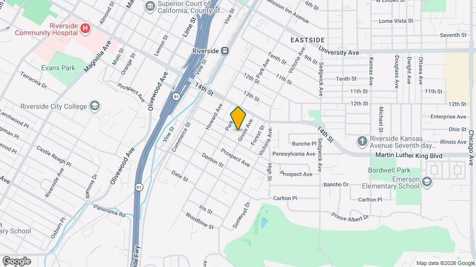 4519 Grove Ave Mapa y Detalles de la Ubicación