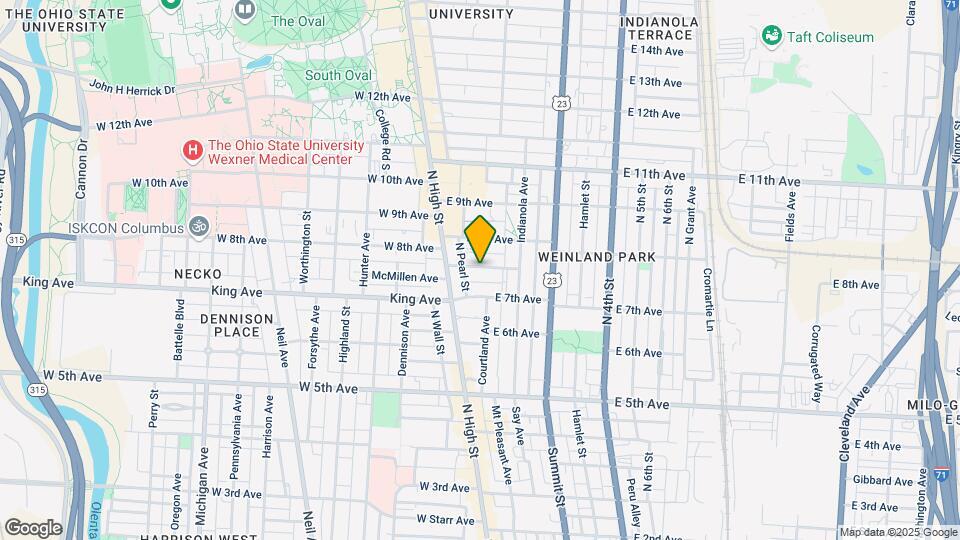 49 Euclid Ave Map and Location Details