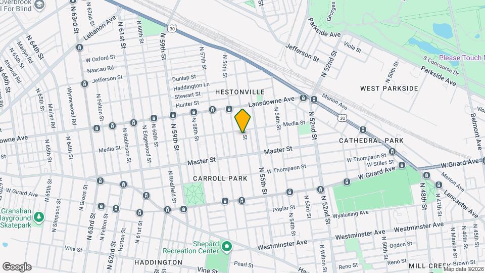 1452 N Allison St Map and Location Details