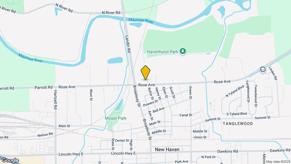 107 N Rufus St Map and Location Details