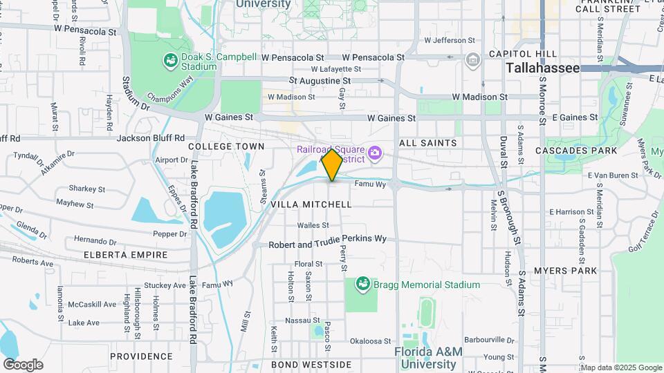 1219 Pinellas St Map and Location Details