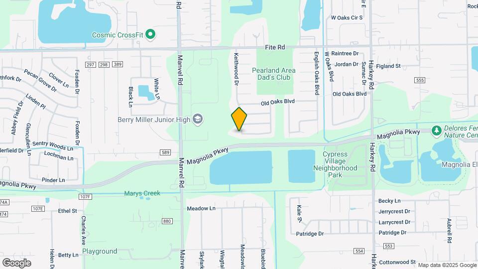 6810 Keithwood Cir S Map and Location Details