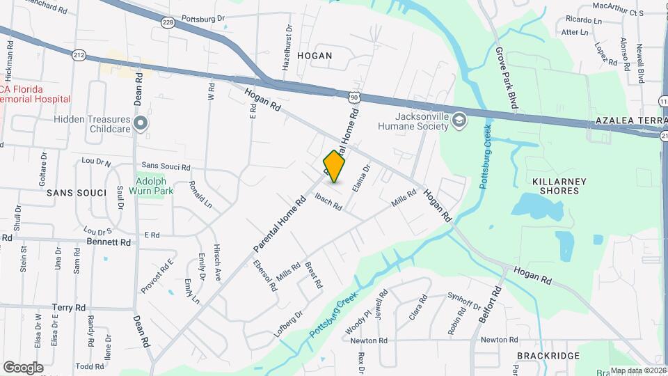 8037 Parental Cir Map and Location Details