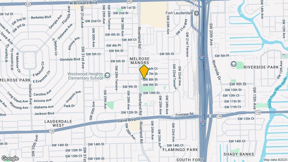 2670 SW 8th St Map and Location Details