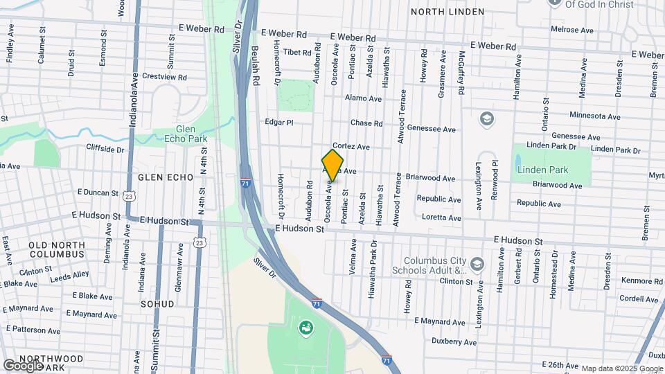 2546 Osceola Ave Map and Location Details