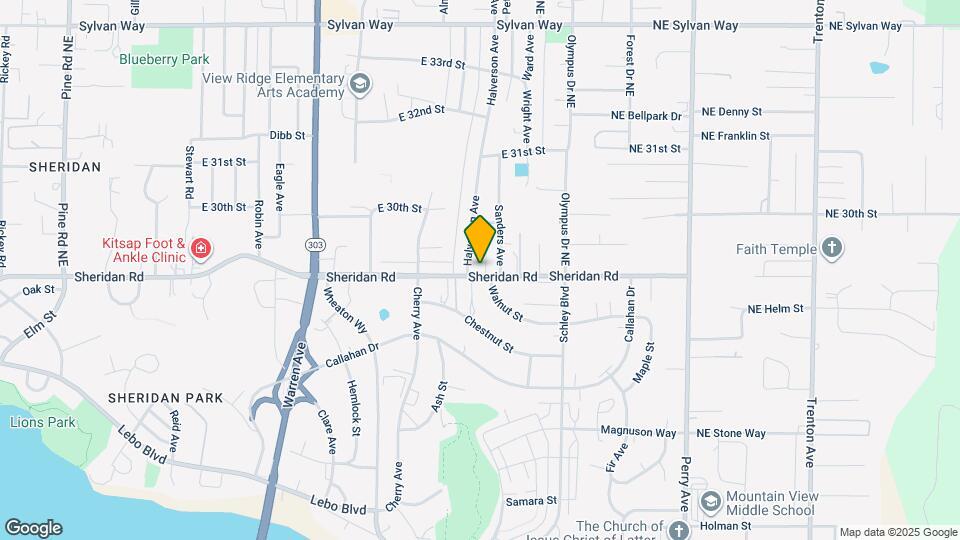 2804 Halverson Ave Map and Location Details