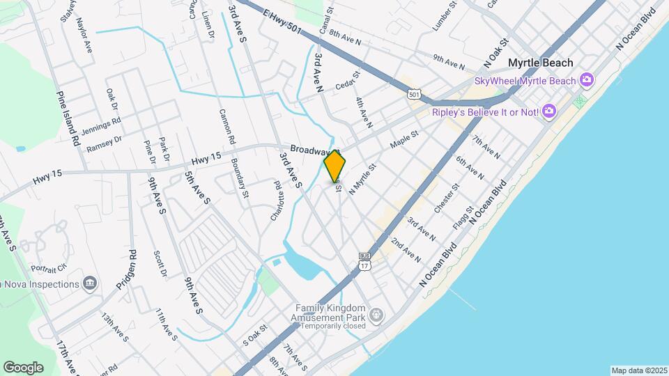 709 Collins St Map and Location Details