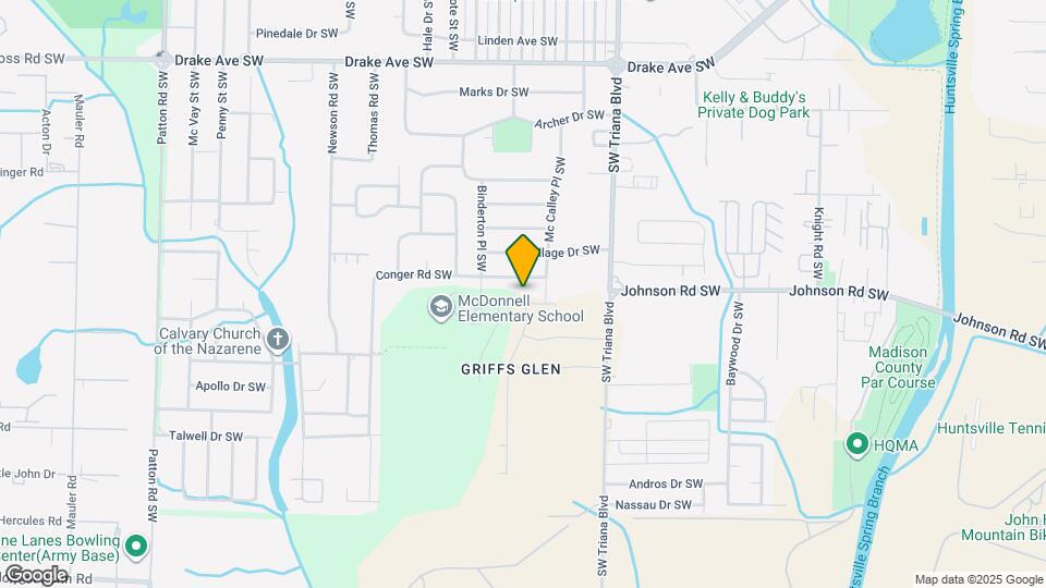 3220 Spool Ln SW Map and Location Details