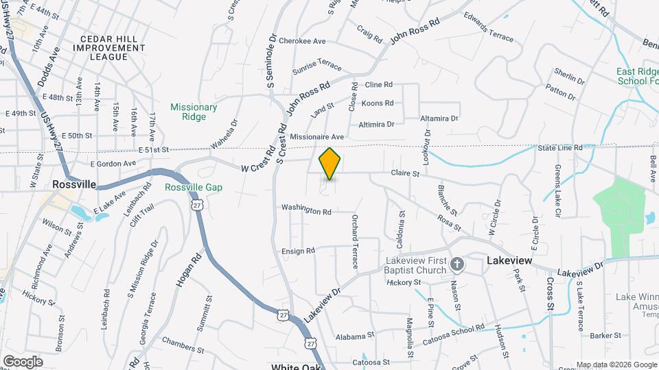 217 Claire St Map and Location Details