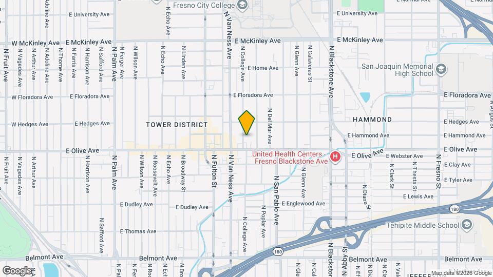 1230-1234 N College Ave Map and Location Details