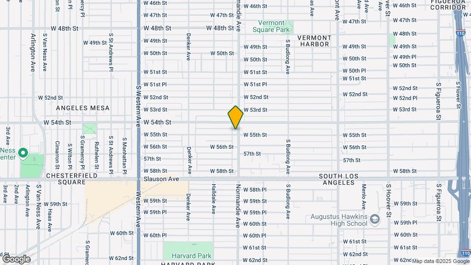 1409 W 55th St Map and Location Details