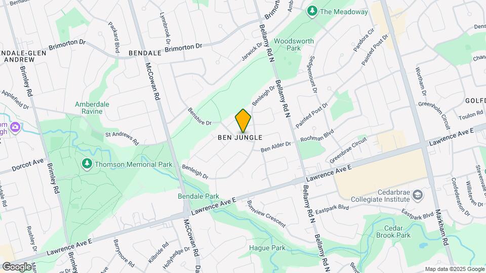 9 Benshire Dr Map and Location Details