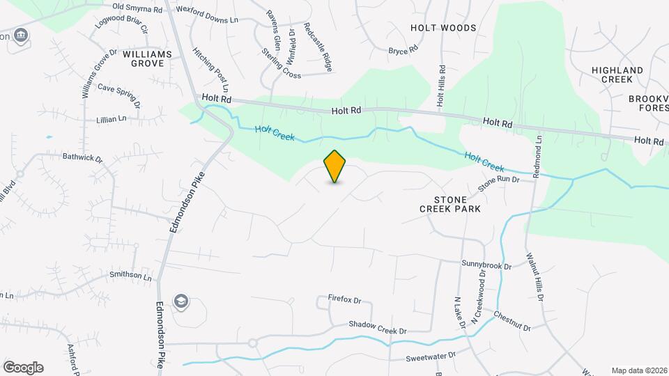 1416 Beech Hollow Ct Map and Location Details