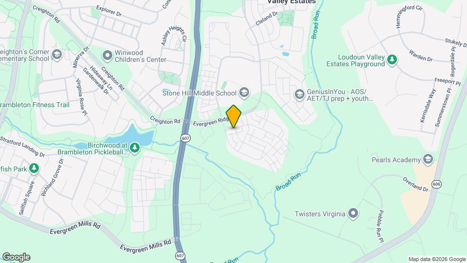 43075 Thoroughfare Gap Terrace Map and Location Details