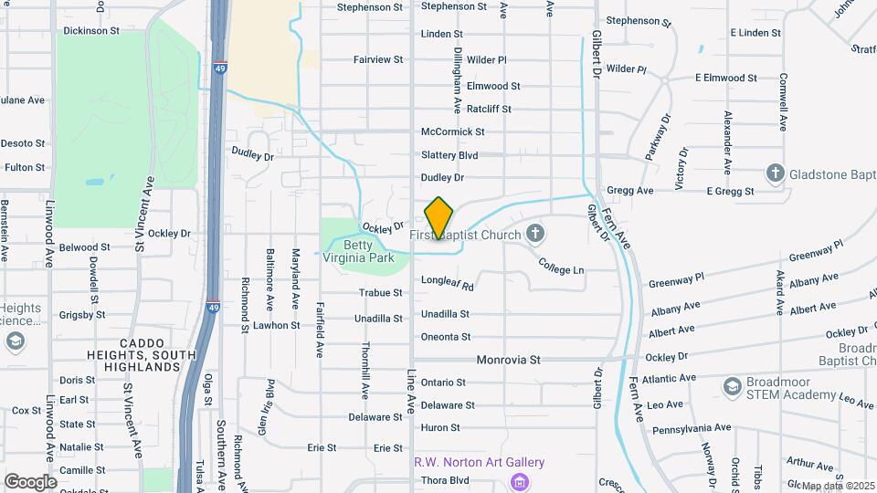 705 Ockley Dr Map and Location Details