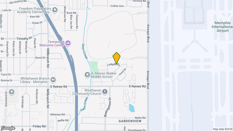 2053 Lydgate Dr Map and Location Details
