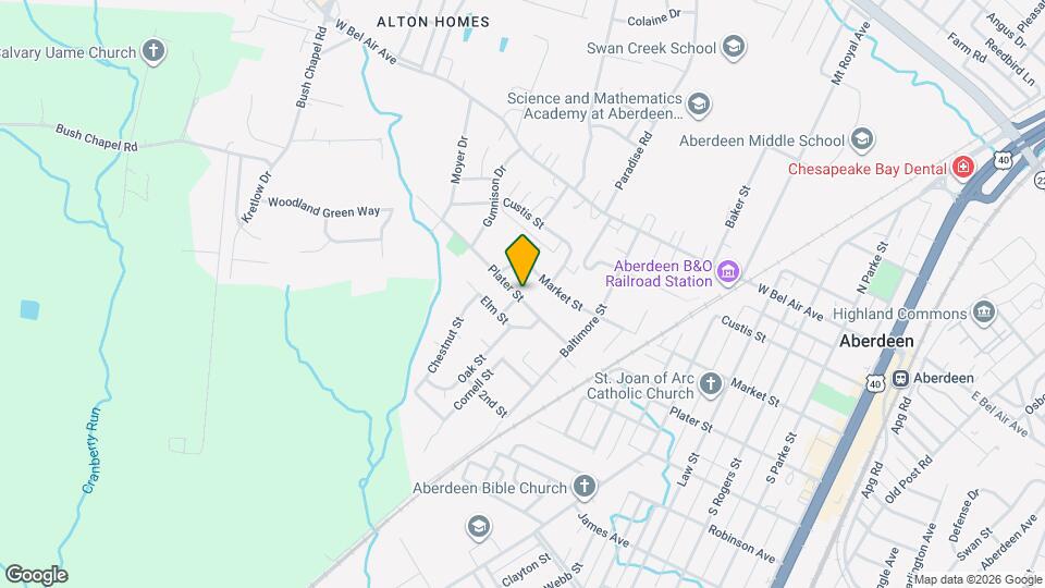 639 Plater St Map and Location Details