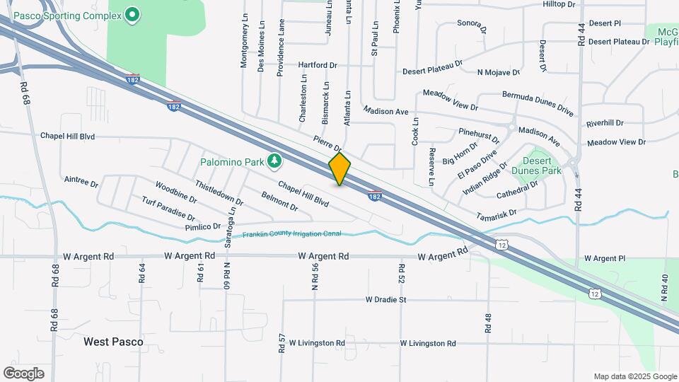 5501 Remington Dr Map and Location Details