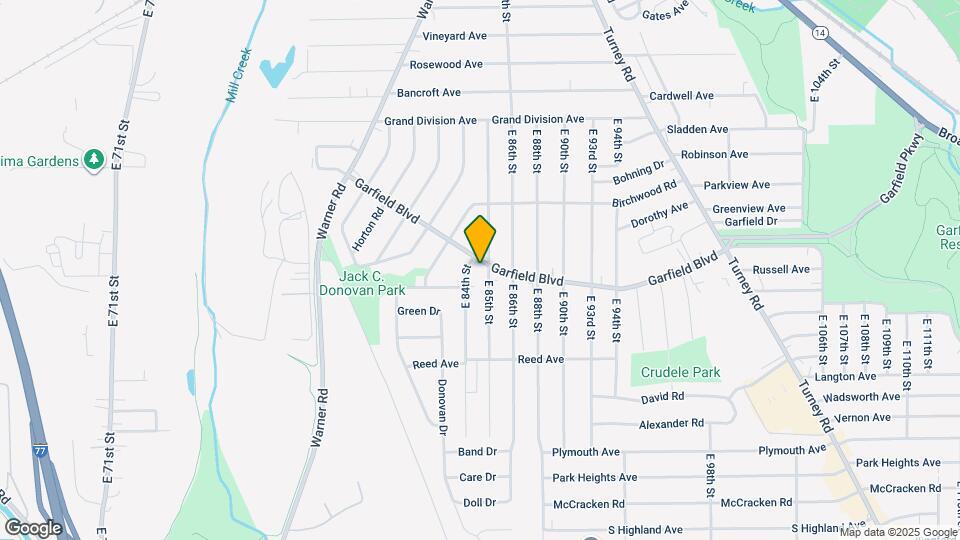 8416 Garfield Blvd, Unit 1 Map and Location Details