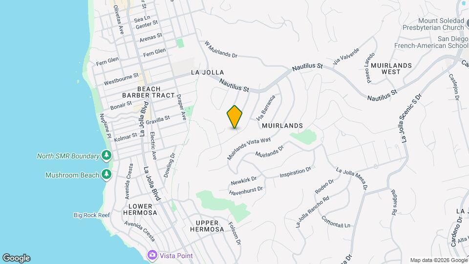 6536 Avenida Manana Map and Location Details