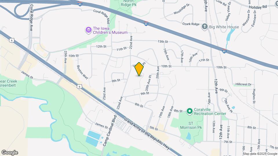 1104 21st Ave Pl Map and Location Details