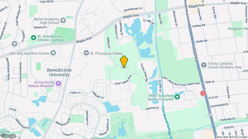 5820 Oakwood Dr, Unit 5F Mapa y Detalles de la Ubicación