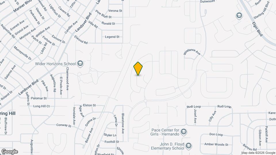 3580 Hornbeam Rd Mapa y Detalles de la Ubicación