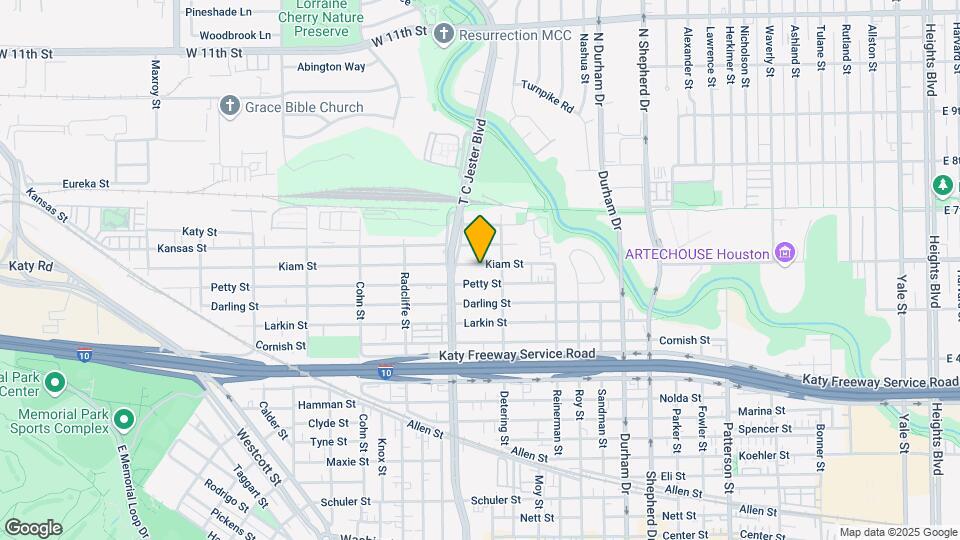 5319 Kiam St Map and Location Details