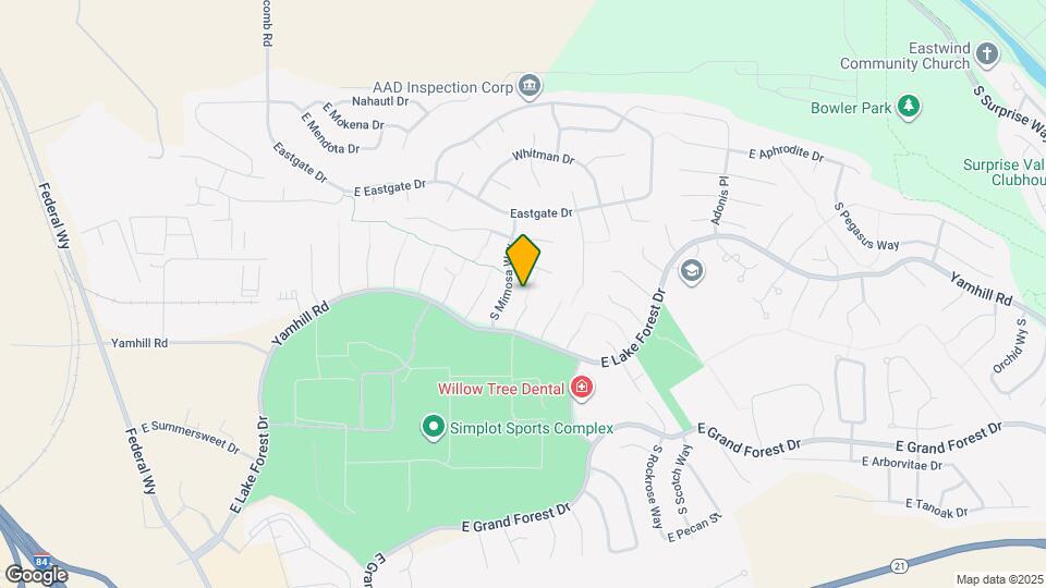 5651 S Nasturtium Pl Map and Location Details