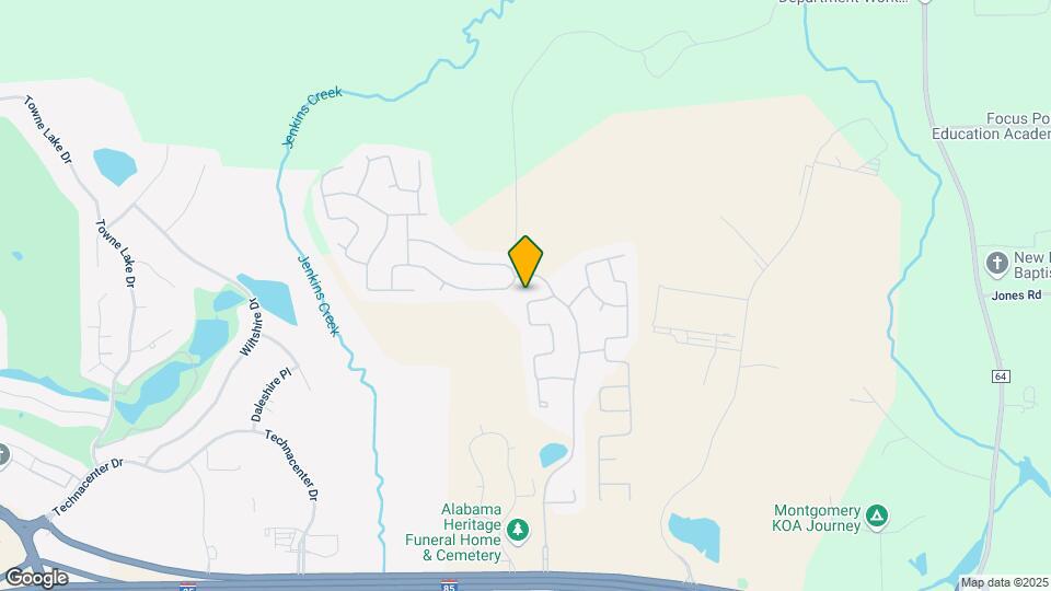 631 Glenmede Ln Map and Location Details