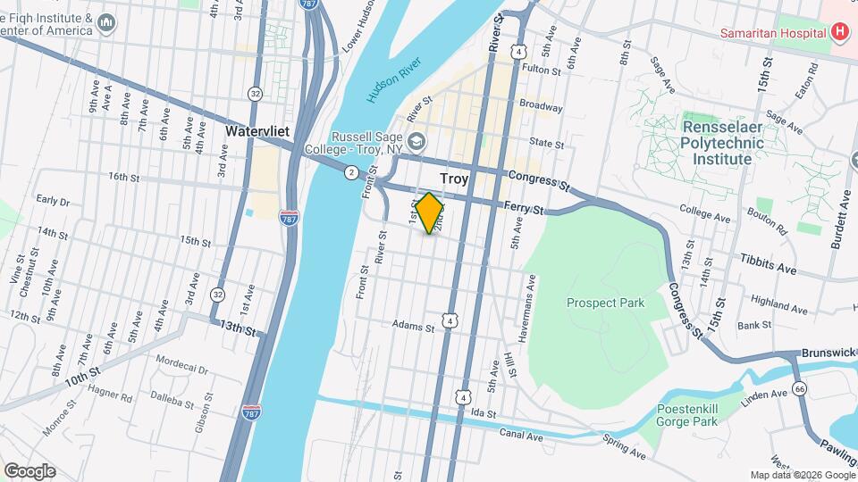 4 Irving Pl Map and Location Details