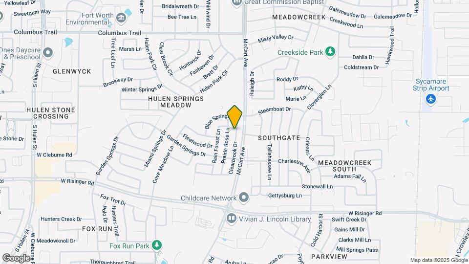 8324 Clearbrook Dr Map and Location Details