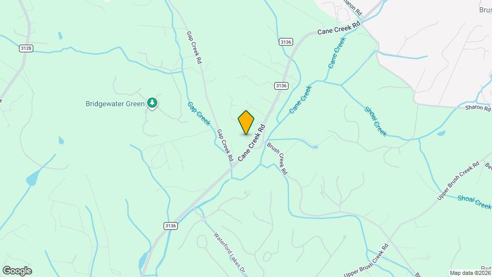 2001 Cane Creek Rd Map and Location Details