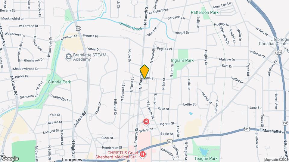 Willow Court Mapa y Detalles de la Ubicación