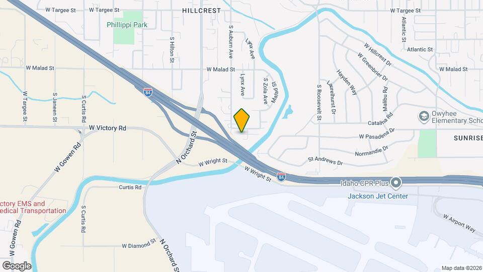 4721 W Pasadena Ln Map and Location Details