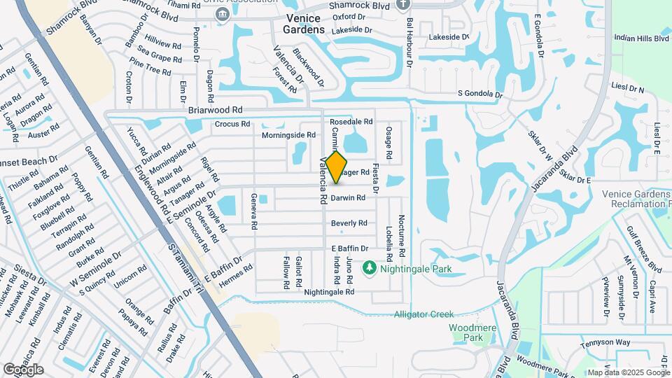 824 E Seminole Dr Map and Location Details