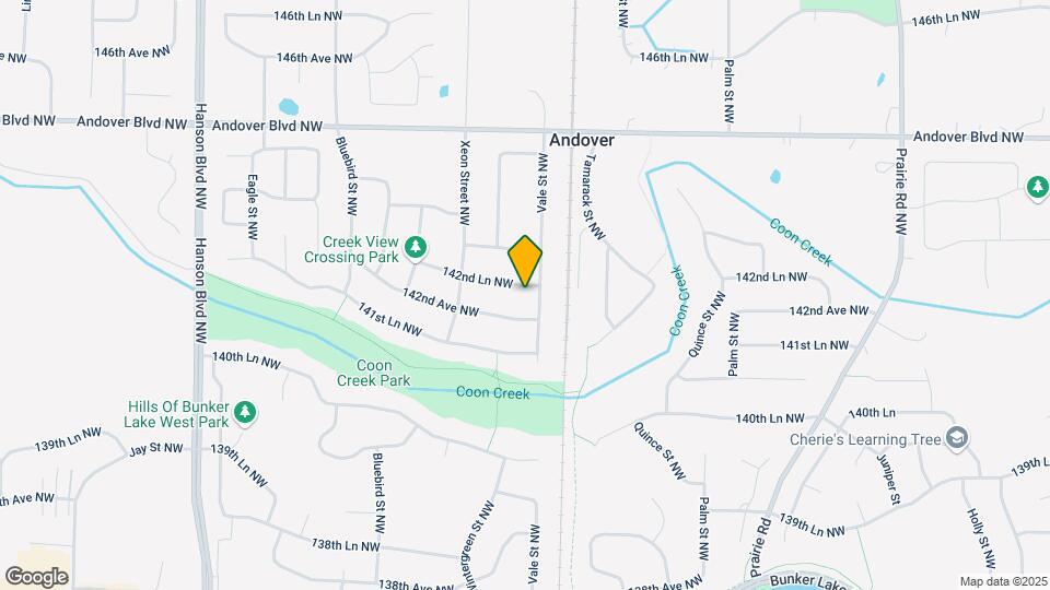 1104 142nd Ln NW Map and Location Details
