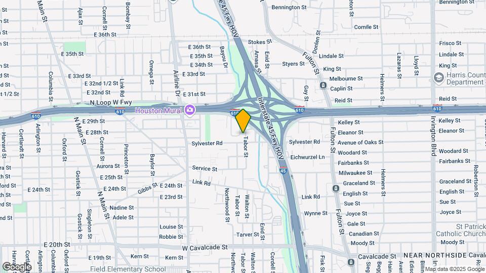1911 Tabor St Map and Location Details
