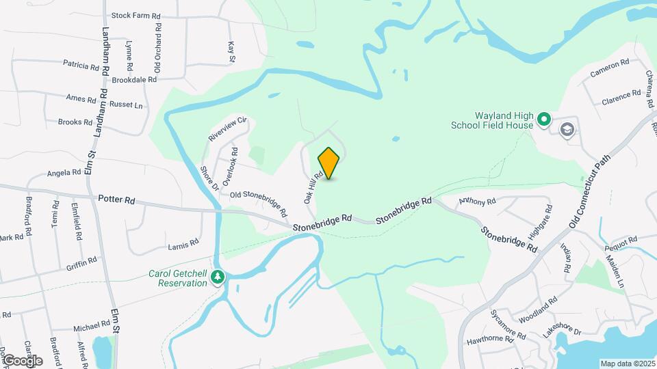 16 Oak Hill Rd Mapa y Detalles de la Ubicación