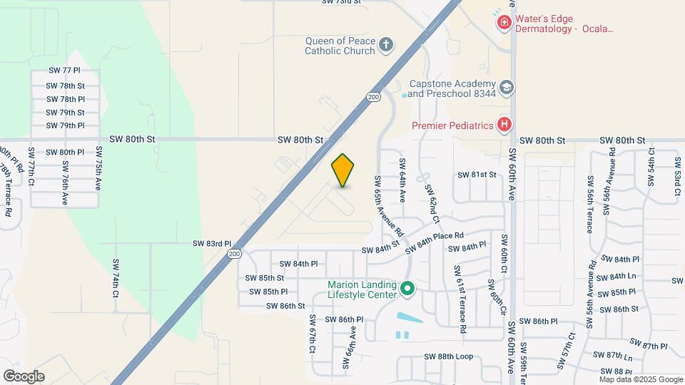 6587 SW 81st Lp Map and Location Details